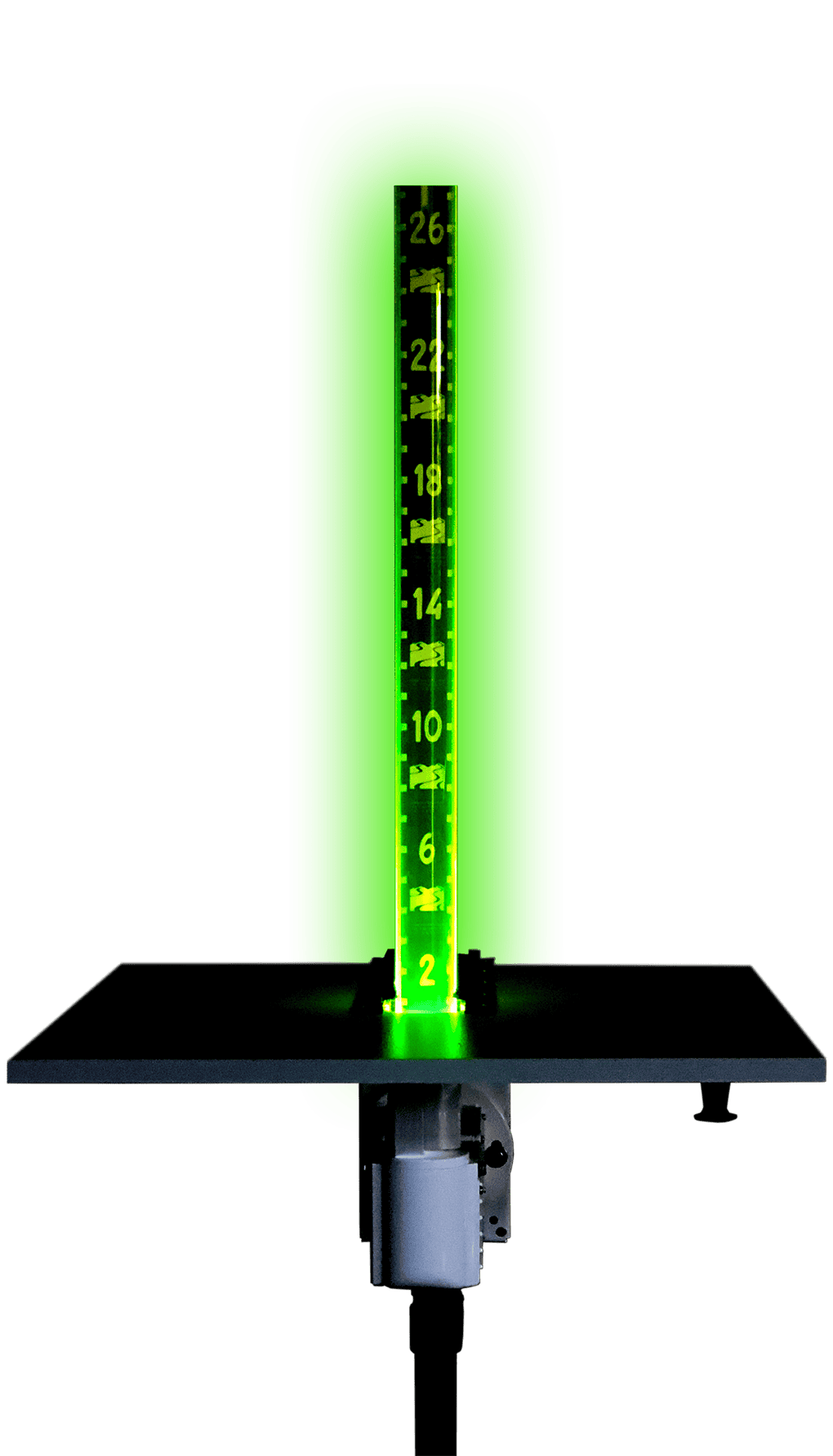 FlipTech Snow Stake Kit with GloStake Assembled