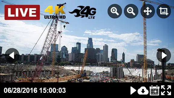 Construction Live Camera - Live Viewing
